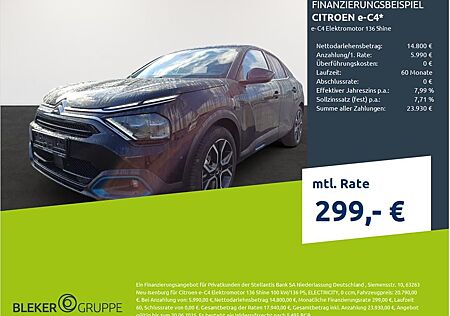 Citroën C4 e- Elektromotor 136 Shine