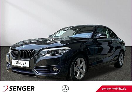BMW 218i Coupé Sport Line LED HiFi Navi Einparkhilfe