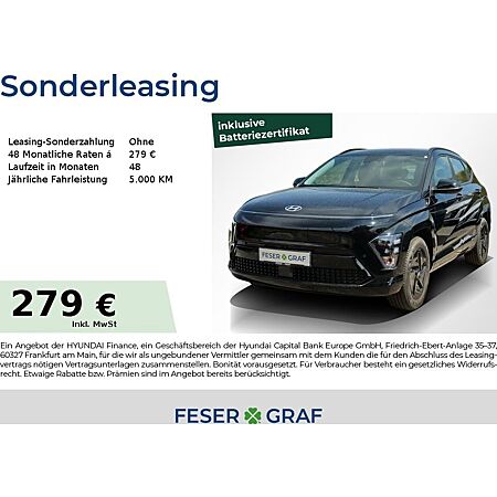 Hyundai Kona leasen