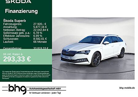 Skoda Superb Combi 2.0 TDI 4x4 DSG L&K MatrixLED AHK 3