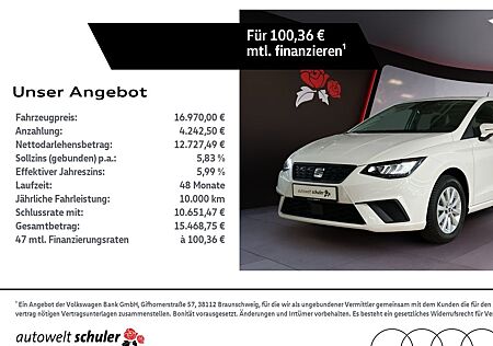 Seat Ibiza 1.0 TSI Style LED Navi SHZ GRA