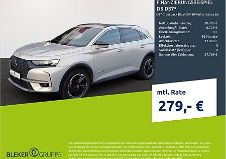DS Automobiles DS7 Crossback BlueHDi 130 Performance Line+