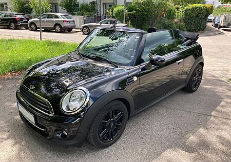 Mini One Cabrio , Midnight Black, TÜV neu, 2-Zonen-Kli
