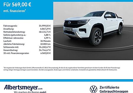 VW Amarok Volkswagen 2.0 TDI 4Motion Life +AHK+NAVI+LED+