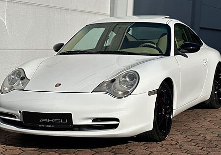 Porsche 996 Carrera 2°WEISS°BEIGE°ESSD°NAVI°XENON°BOSE