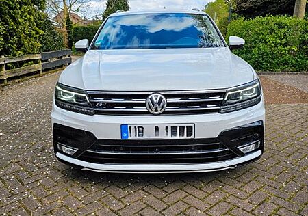 VW Tiguan Volkswagen Bi-TDI R-Line - 240 PS - Perlmutt Weiß