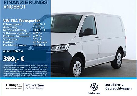 VW T6 Transporter Volkswagen T6.1 Kasten DSG 3-SITZE ALLWETTER KLIMA PDC