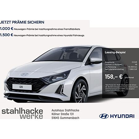 Hyundai i20 leasen