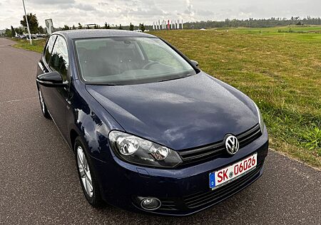 VW Golf Volkswagen VI Match*NAVI*PDC*TEMPOMAT*SITZHZ*