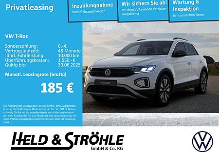 VW T-Roc Volkswagen Goal 1.0 l TSI OPF 85 kW 6-Gang KAM