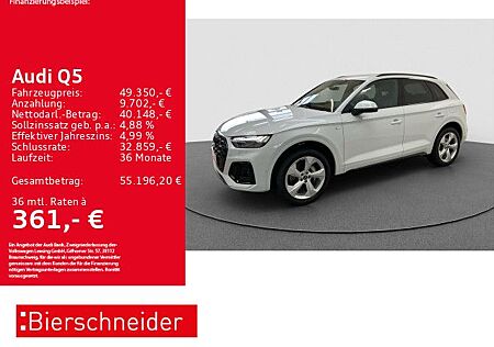 Audi Q5 55 TFSI e qu S-Line Black AHK MATRIX B&O 20
