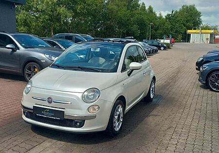 Fiat 500 Lounge 1.2 Panorama Klima Perlmutt