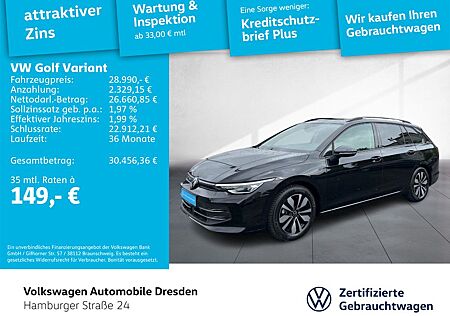 VW Golf Volkswagen VIII Variant Goal 1.5 eTSI DSG LED AHK AREA