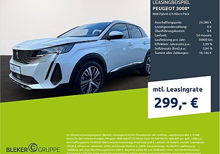 Peugeot 3008 Hybrid 225 Allure Pack