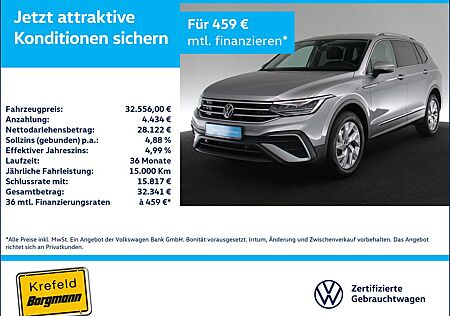 VW Tiguan Allspace Volkswagen 2.0 TDI Life 4Motion LED STANDHZ