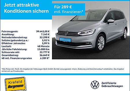 VW Touran Volkswagen 2.0 TDI Highline AHK 7-SITZER ACC NAVI