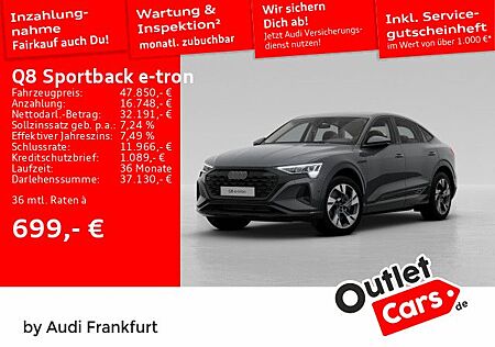 Audi Q8 e-tron Q8 Sportback e-tron 50 quattro advanced MatrixLE