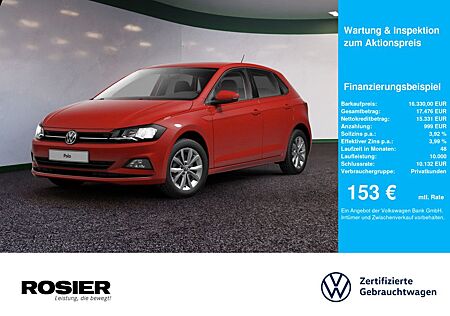 VW Polo Volkswagen Highline 1,0 l TSI ACC KEYLESS SHZ KLIMA BT