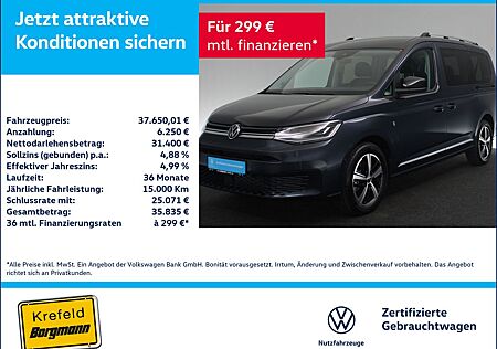 VW Caddy Volkswagen Maxi 1.5 TSI Style 7-SITZER LED ACC NAVI