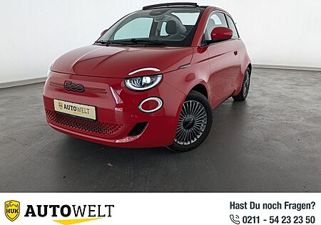 Fiat 500C 500e C Red Batterie 42 kWh NAVI+SHZ+TEMP+LED+RFK