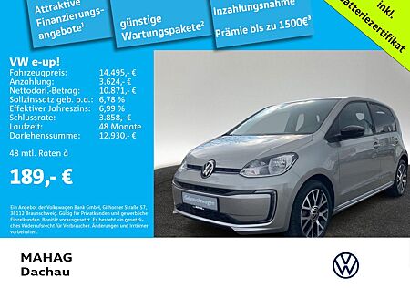 VW e-up! Volkswagen e-up! Style Maps+More Bluetooth Klima DAB Alu16'