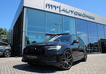 Audi Q7 50 TDI FACELIFT! BLACK S LINE/B&O/7-SITZE/22"