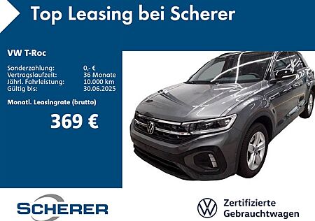 VW T-Roc Volkswagen R-Line 1.5 TSI, DSG, NAVI, AHK, ACC, SHZ,