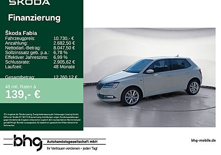Skoda Fabia III 1.0 SOLEIL 5-Gang