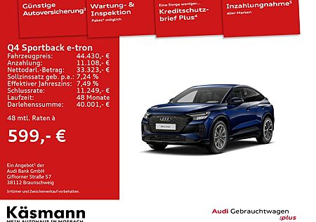 Audi Q4 e-tron Q4 Sportback 45e-tron AHK NAV WÄRMEPUMPE