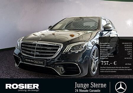 Mercedes-Benz S 63 AMG 4M+ lang Distr. LED Pano Navi SHD TV Ka