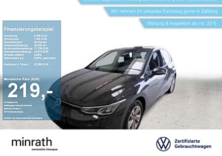 VW Golf Volkswagen VIII Life 2.0 TDI DAB+AHK+VIRT+LED+NAVI+PDC