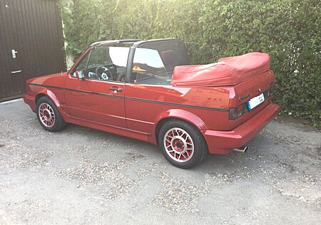 VW Golf Volkswagen 1 Cabrio 1,8 2H 98PS rot Servo TÜV neu