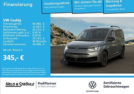 VW Caddy Volkswagen Edition 1.5 TSI eHybrid DSG AHK PARKLENK