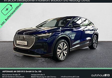Audi Q4 e-tron 40 Sportback NAVI+LED+KEYLESS+HIFI+BT