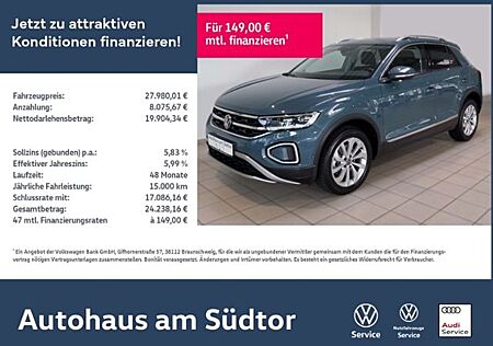 VW T-Roc Volkswagen Style 2.0 TDI DSG | LED RFK ACC