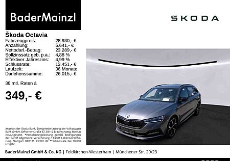 Skoda Octavia Combi 2.0 TDI DSG 4x4 Sportline HUD LED