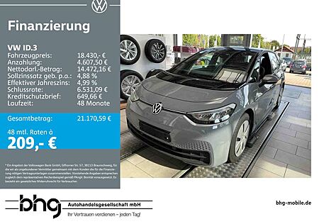 VW ID.3 Volkswagen Performance Upgrade Pure