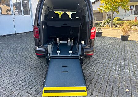 VW Caddy Volkswagen Comfortline-Wenderampe-Durchgehender Umbau