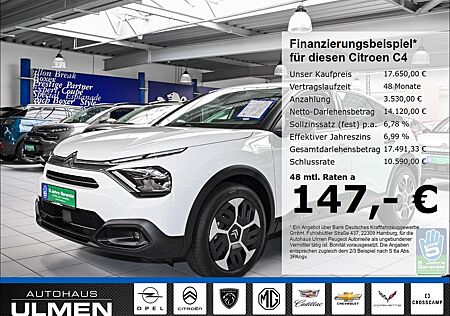 Citroën C4 Feel 1.2 PureTech 130 EU6d LED Mehrzonenklima