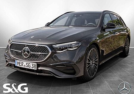 Mercedes-Benz E 220 d T AMG MBUX+360°+Pano+AHK+20+Night+Distr