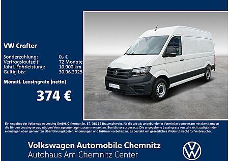VW Crafter Volkswagen 35 Kasten HD 3640mm *Klima*Ass.Paket*SH*
