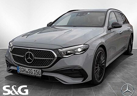 Mercedes-Benz E 450 d 4M T AMG Leder Braun+Standheizu+AHK+Pano