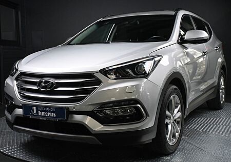 Hyundai Santa Fe blue Premium 4WD/EU6/MWST/1.HAND