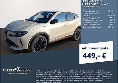 Alfa Romeo Junior Elettrica Speciale