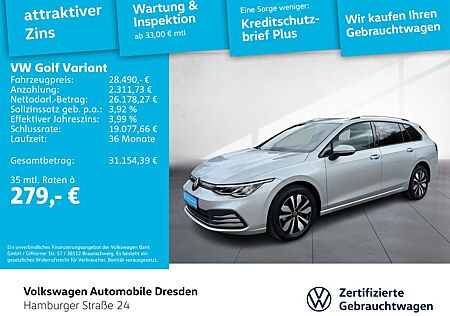 VW Golf Volkswagen VIII Variant MOVE 1.5 eTSI DSG AHK KAMERA