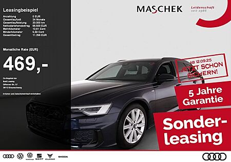 Audi A6 Avant S line 50 TDI AHK Pano Black Matrix Mem