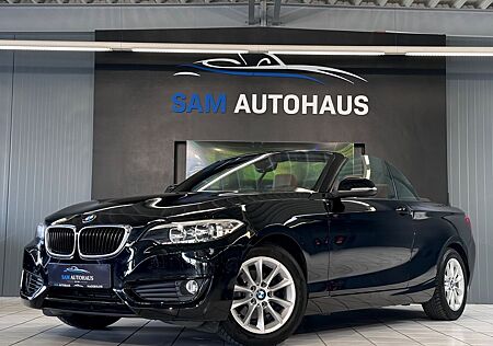 BMW 218i Cabrio Advantage Aut. LEDER NAVI SHZ PDC