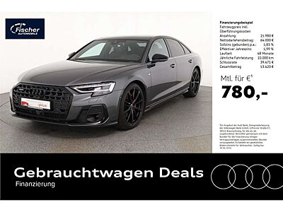 Audi A8 S-line AHK/B&O/HuD/P-Dach/StHz/Sitz+/360/ACC