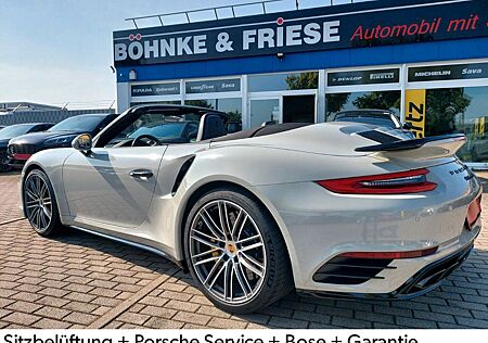 Porsche 991 911 Turbo S Cabriolet ACC Bose Sitzlüft Garantie
