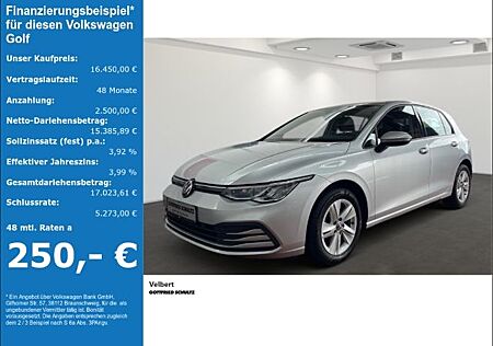 VW Golf Volkswagen VIII Lim. Life 1.0 TSI Navi*SHZ*PDC